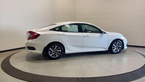 White Orchid Pearl 2016 Honda Civic EX