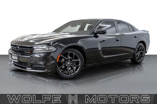 Pitch Black Clearcoat 2021 Dodge Charger SXT