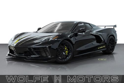 Black 2021 Chevrolet Corvette Stingray w/3LT