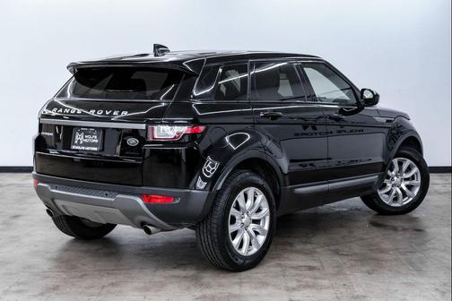 Black 2018 Land Rover Range Rover Evoque SE