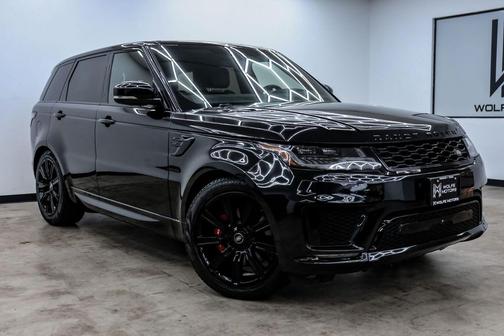 Santorini Black Metallic 2018 Land Rover Range Rover Sport Supercharged