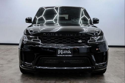 Santorini Black Metallic 2018 Land Rover Range Rover Sport Supercharged