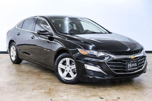 Black Metallic 2021 Chevrolet Malibu 1LS