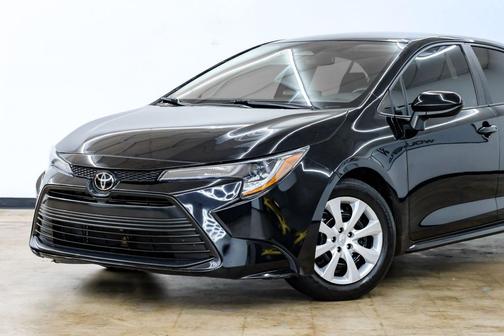 Midnight Black Metallic 2023 Toyota Corolla LE