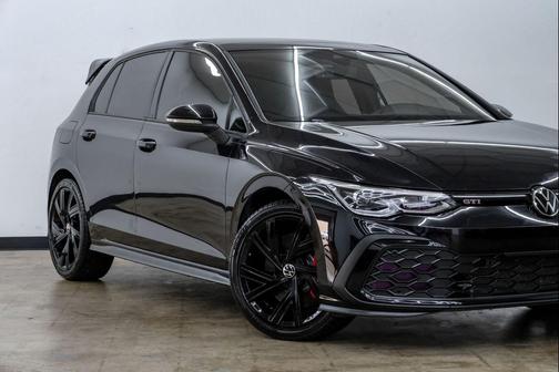 Black 2023 Volkswagen Golf GTI 2.0T SE DSG