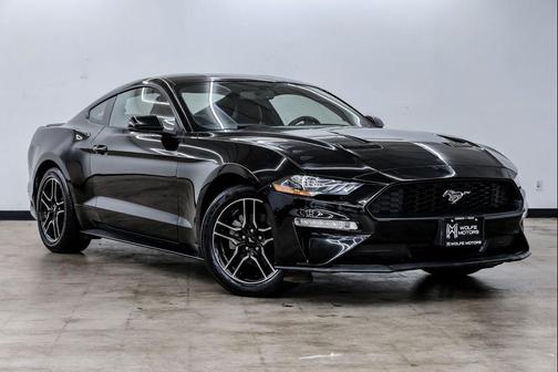Shadow Black 2020 Ford Mustang EcoBoost Premium