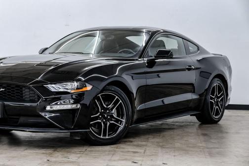 Shadow Black 2020 Ford Mustang EcoBoost Premium