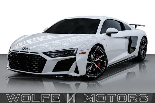 Ibis White 2021 Audi R8 5.2