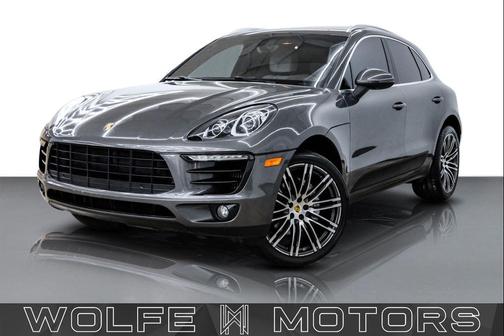 Agate Gray Metallic 2016 Porsche Macan Macan S