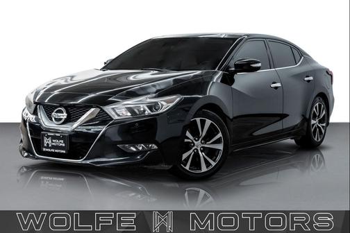 Super Black 2017 Nissan Maxima 3.5 Platinum