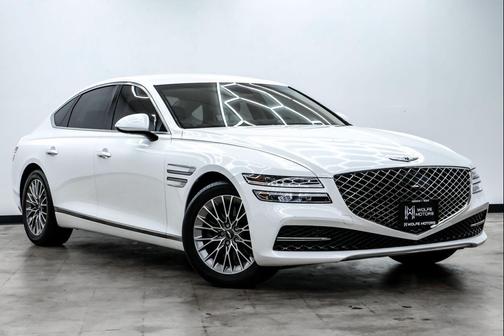 White 2021 Genesis G80 2.5T RWD