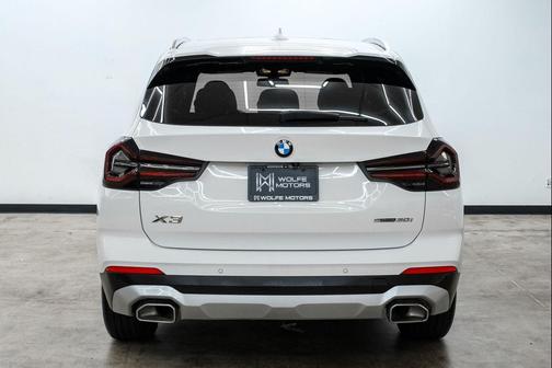 Alpine White 2024 BMW X3 sDrive30i