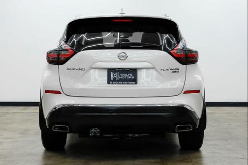 Pearl White 2019 Nissan Murano Platinum
