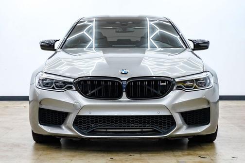 Gray Metallic 2020 BMW M5 Competition