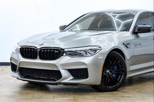 Gray Metallic 2020 BMW M5 Competition