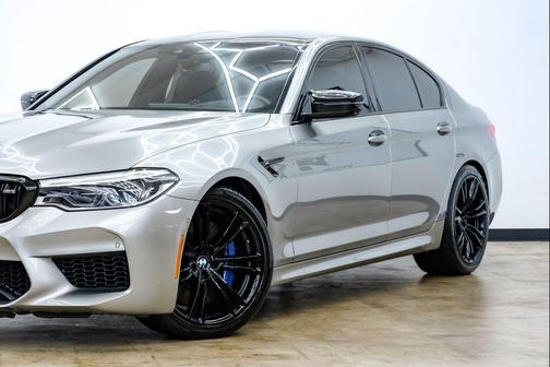 Gray Metallic 2020 BMW M5 Competition