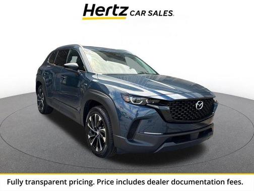Ingot Blue Metallic 2025 Mazda CX-50 Hybrid Premium Plus Package