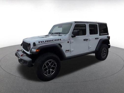 Bright White Clearcoat 2025 Jeep Wrangler Rubicon