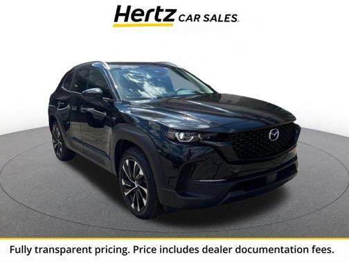 Jet Black Mica 2025 Mazda CX-50 Hybrid Premium Plus Package