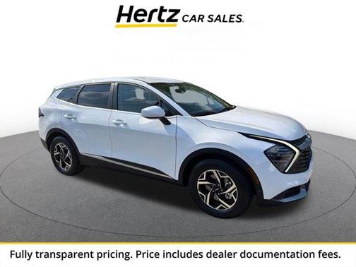 Glacial White Pearl 2025 Kia Sportage LX