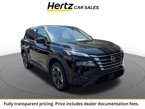 Black 2025 Nissan Rogue SV
