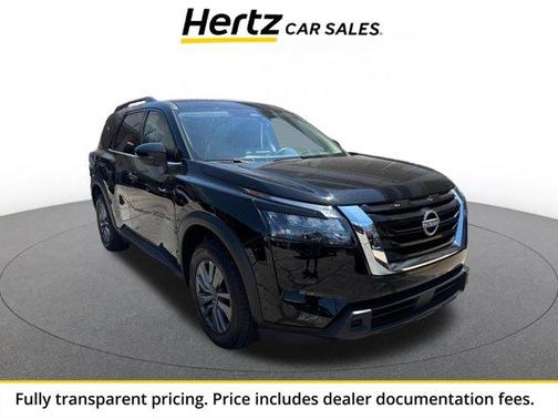 Super Black 2025 Nissan Pathfinder SV