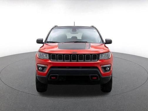 Red 2025 Jeep Compass Trailhawk