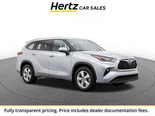 Silver 2025 Toyota Highlander LE