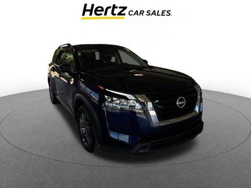 Deep Ocean Blue 2025 Nissan Pathfinder SV