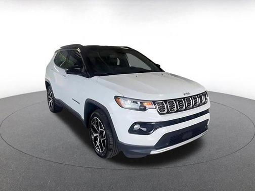 Bright White Clearcoat 2025 Jeep Compass Limited