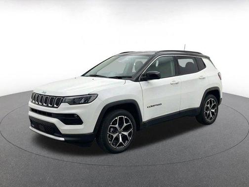 Bright White Clearcoat 2025 Jeep Compass Limited