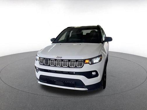 Bright White Clearcoat 2025 Jeep Compass Limited