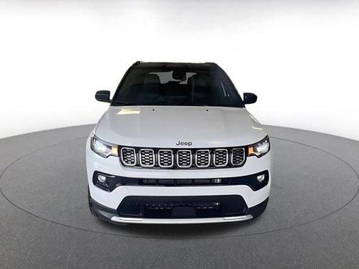 Bright White Clearcoat 2025 Jeep Compass Limited