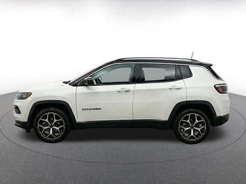 Bright White Clearcoat 2025 Jeep Compass Limited