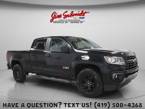 Black 2022 Chevrolet Colorado Z71