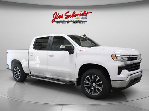 Summit White 2026 Chevrolet Silverado 1500 LT