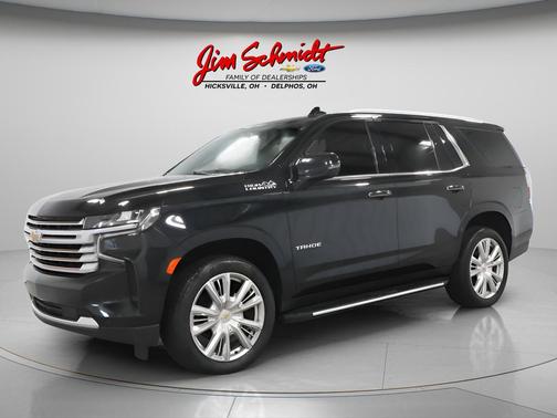 Black 2021 Chevrolet Tahoe 4WD High Country