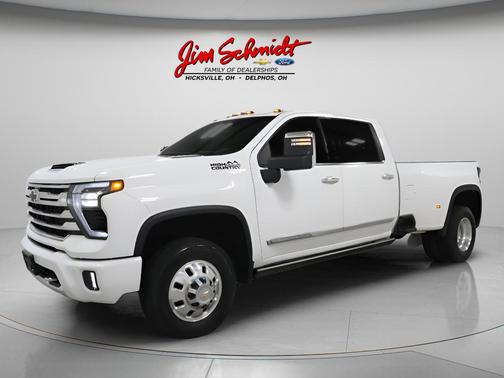 Summit White 2025 Chevrolet Silverado 3500 High Country