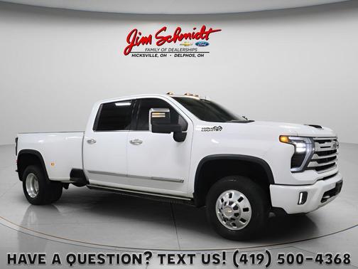 Summit White 2025 Chevrolet Silverado 3500 High Country
