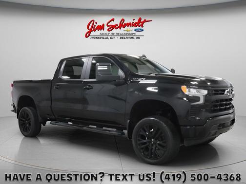Black 2024 Chevrolet Silverado 1500 RST