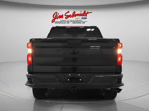 Black 2026 Chevrolet Silverado 1500 Custom Trail Boss