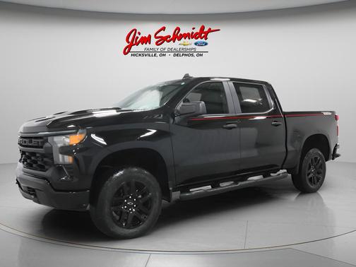 Black 2026 Chevrolet Silverado 1500 Custom Trail Boss