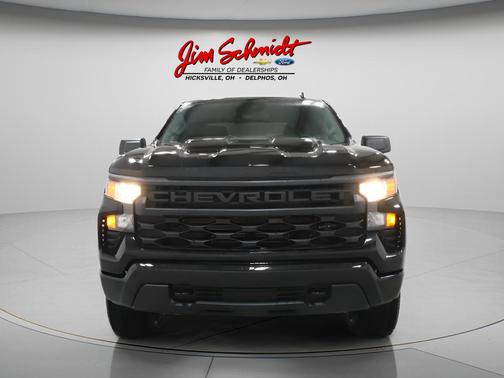 Black 2026 Chevrolet Silverado 1500 Custom Trail Boss