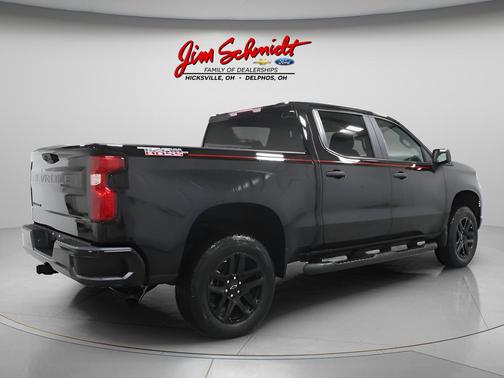 Black 2026 Chevrolet Silverado 1500 Custom Trail Boss