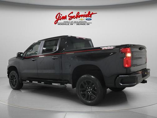 Black 2026 Chevrolet Silverado 1500 Custom Trail Boss