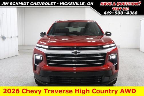2026 Chevrolet Traverse High Country