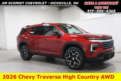 2026 Chevrolet Traverse High Country