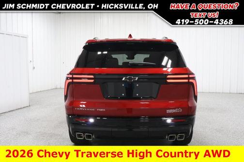 2026 Chevrolet Traverse High Country