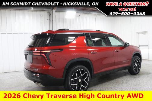 2026 Chevrolet Traverse High Country