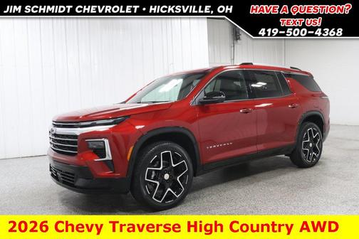 2026 Chevrolet Traverse High Country